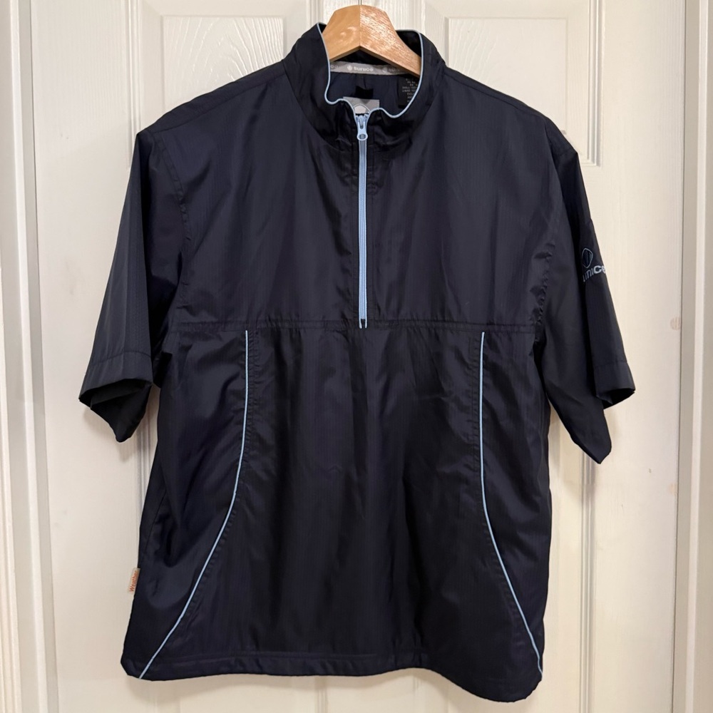 Like New Sunice George Short Sleeve Wind Golf Pullover